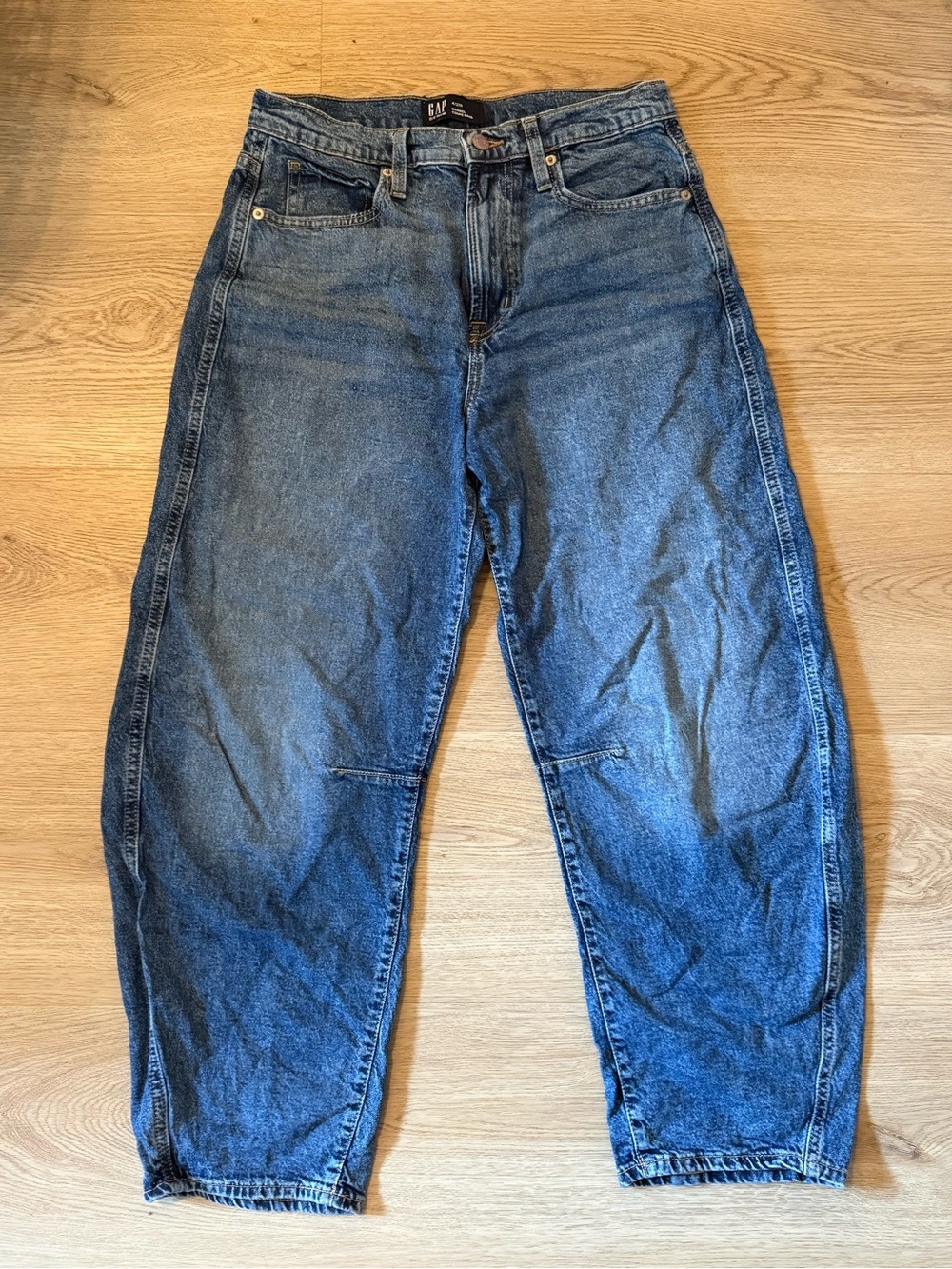 Gap Barrel Jeans